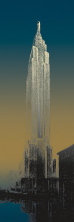 Empire State Building Print Empire State Building Print