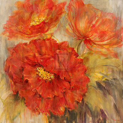 Calypso Reds II Print Calypso Reds II Print