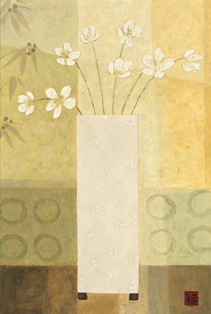 Asian Blossoms II Print Asian Blossoms II Print