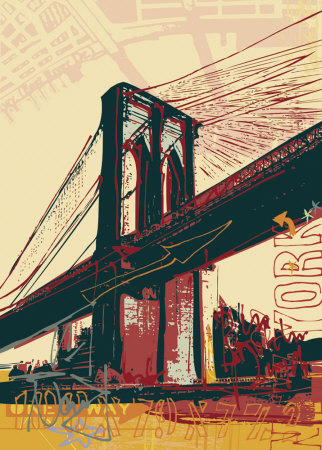 Brooklyn Bridge Print Brooklyn Bridge Print