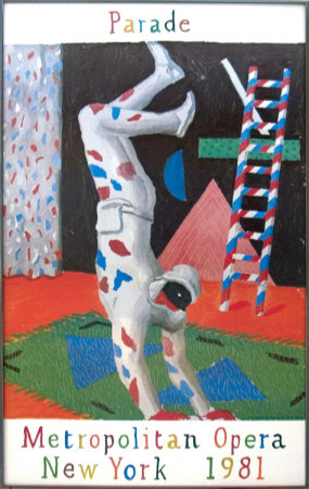 Harlequin from Parade, 1981 (#93) Collectable Print Harlequin from Parade, 1981 (#93) Collectable Print