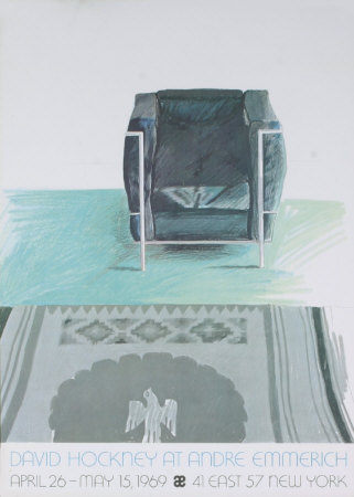 Corbusier Chair and Rug, 1969-#23 Collectable Print Corbusier Chair and Rug, 1969-#23 Collectable Print