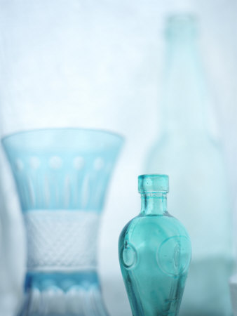 Turquoise Vases II Premium Poster Turquoise Vases II Premium Poster