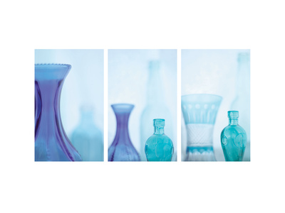 Turquoise Vases III Premium Poster Turquoise Vases III Premium Poster