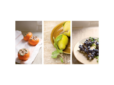 Persimmon Trio Premium Poster Persimmon Trio Premium Poster