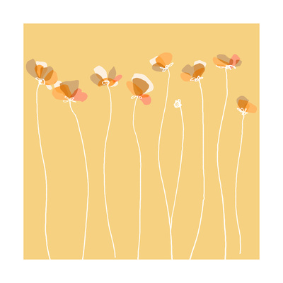 Soft Floral III Premium Poster Soft Floral III Premium Poster