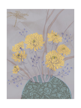 Wildflower Illustration II Premium Poster Wildflower Illustration II Premium Poster
