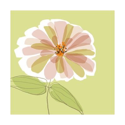 Soft Floral V Premium Poster Soft Floral V Premium Poster