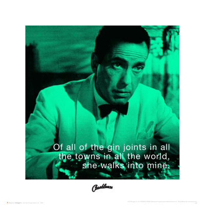 Casablanca: Gin Joints Print Casablanca: Gin Joints Print