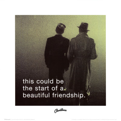 Casablanca: Friendship Print Casablanca: Friendship Print