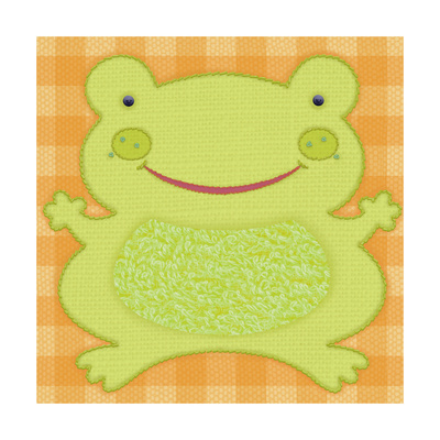 Needlepoint Frog Premium Poster Needlepoint Frog Premium Poster