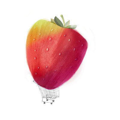 Strawberry Giant Premium Poster Strawberry Giant Premium Poster