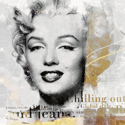 Legenden I, Marilyn Print Legenden I, Marilyn Print