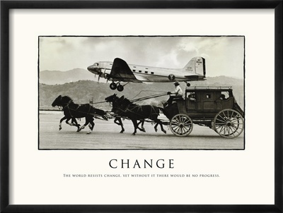 Change Framed Print Change Framed Print