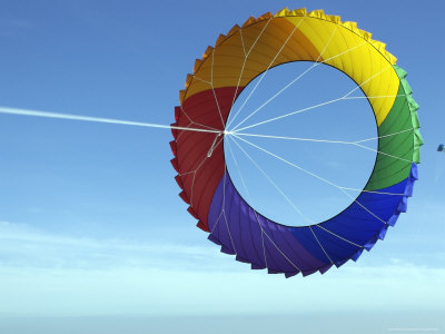 Images Of Kites Flying. Colorful Kite Flying in Sky at