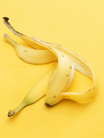A Banana Skin Photographic Print A Banana Skin Photographic Print