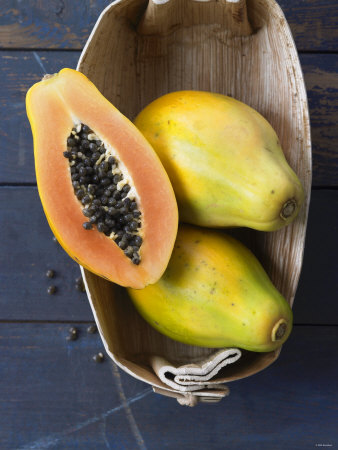 Papayas Photographic Print Papayas Photographic Print