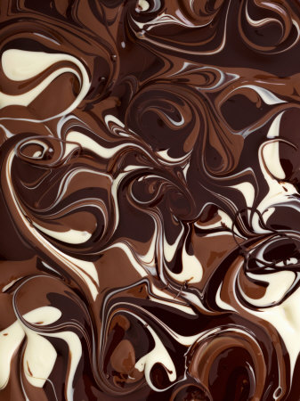 Mixed Melted Chocolate