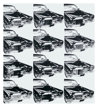 Twelve Cars, c.1962 Giclee Print Twelve Cars, c.1962 Giclee Print