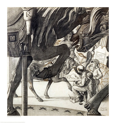 Circus Artist Giclee Print Circus Artist Giclee Print
