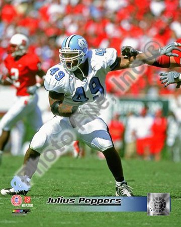Julius Peppers Photograph Julius Peppers Photograph