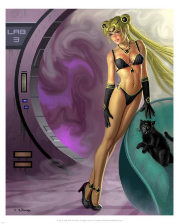 Dark Moon Print Dark Moon Print