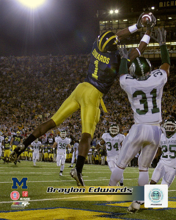 Braylon Edwards Photograph Braylon Edwards Photograph