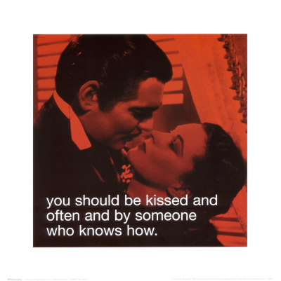 Gone with the Wind: Kissed Print Gone with the Wind: Kissed Print