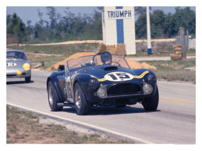 1963 Sebring Race Giclee Print 1963 Sebring Race Giclee Print
