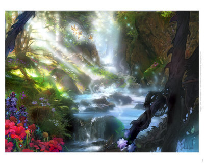 Secluded Glen Print Secluded Glen Print