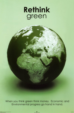 Rethink Green Poster Rethink Green Poster