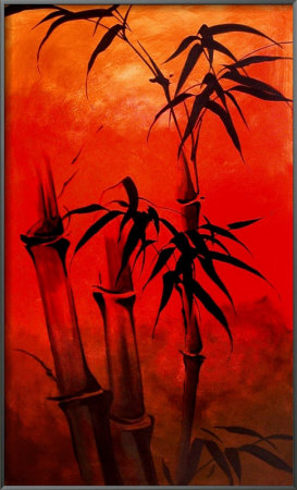 Malay Red Framed Original Canvas Malay Red Framed Original Canvas