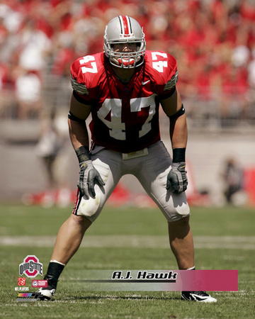 A.J. Hawk Photograph A.J. Hawk Photograph