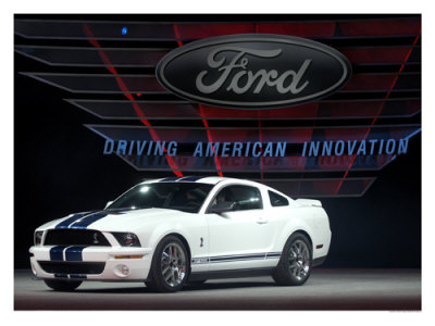 2007 Shelby GT500 Debut at NAIAS Giclee Print 2007 Shelby GT500 Debut at NAIAS Giclee Print
