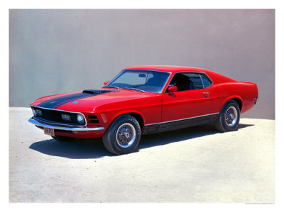 1970 Ford Mustang Mach 1 Giclee Print