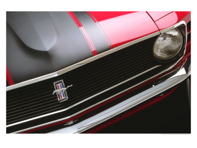 1970 Ford Mustang Boss 302 Giclee Print 1970 Ford Mustang Boss 302 Giclee Print