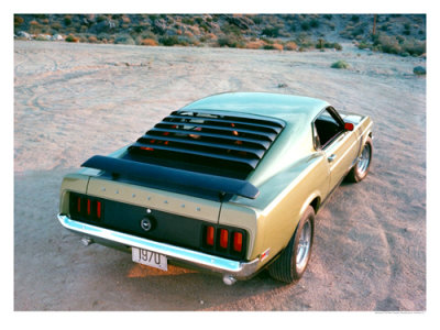 1970 Ford Mustang Boss 302 Giclee Print 1970 Ford Mustang Boss 302 Giclee Print