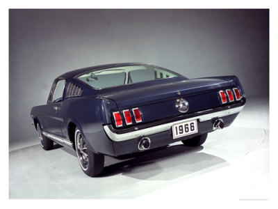 1966 Ford Mustang Giclee Print 1966 Ford Mustang Giclee Print
