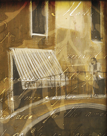 Bistro Scene III Print Bistro Scene III Print