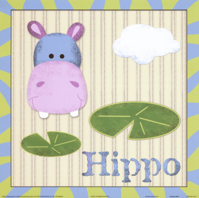 Safari Hippo Print Safari Hippo Print