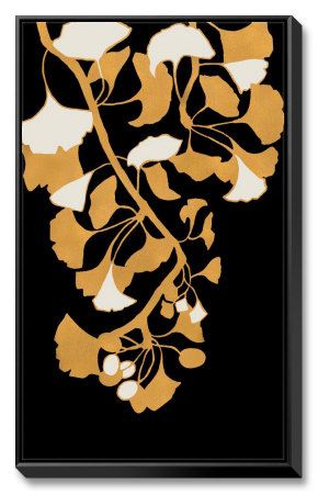 Golden Ginkgo II Framed Original Canvas Golden Ginkgo II Framed Original Canvas