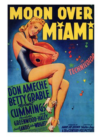 Moon Over Miami Masterprint Moon Over Miami Masterprint