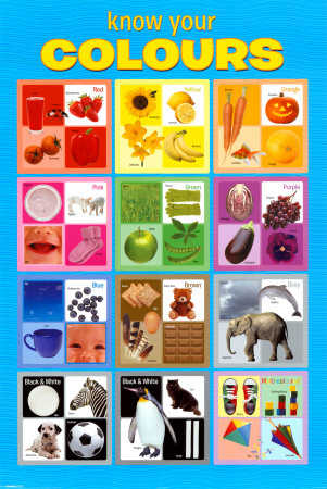 Know Your Colors Poster Know Your Colors Poster