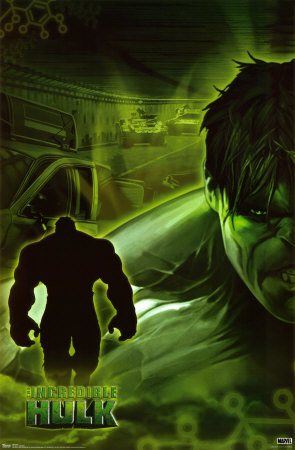 The Incredible Hulk Poster The Incredible Hulk Poster
