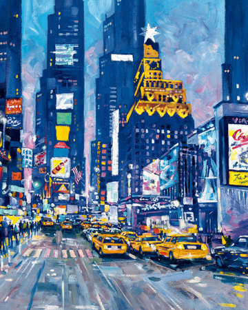 new york city map printable. Times Square New York City