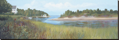 Inlet Stretched Canvas Print Inlet Stretched Canvas Print