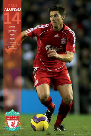 Liverpool- Alonso Poster Liverpool- Alonso Poster