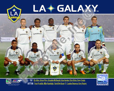 LA Galaxy Photograph LA Galaxy Photograph