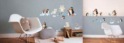 Penguins Wall Decal Penguins Wall Decal