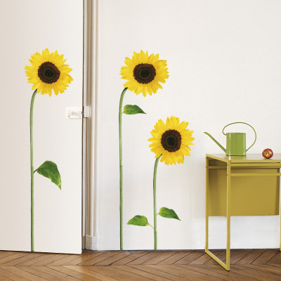 Sunflowers Wall Decal Sunflowers Wall Decal